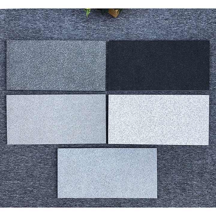 Foshan Red Color Non Slip Indoor and Outdoor Patio Garage Porcelain Granite Stone Floor Tiles