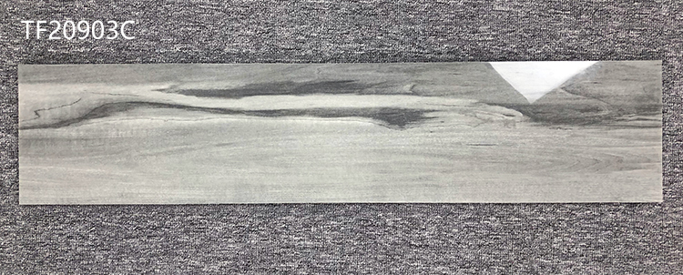 200x900mm High Gloss Digital Glazed Vitrified Wood Plank Look Effect Porcelain Flooring Wooden Tile
