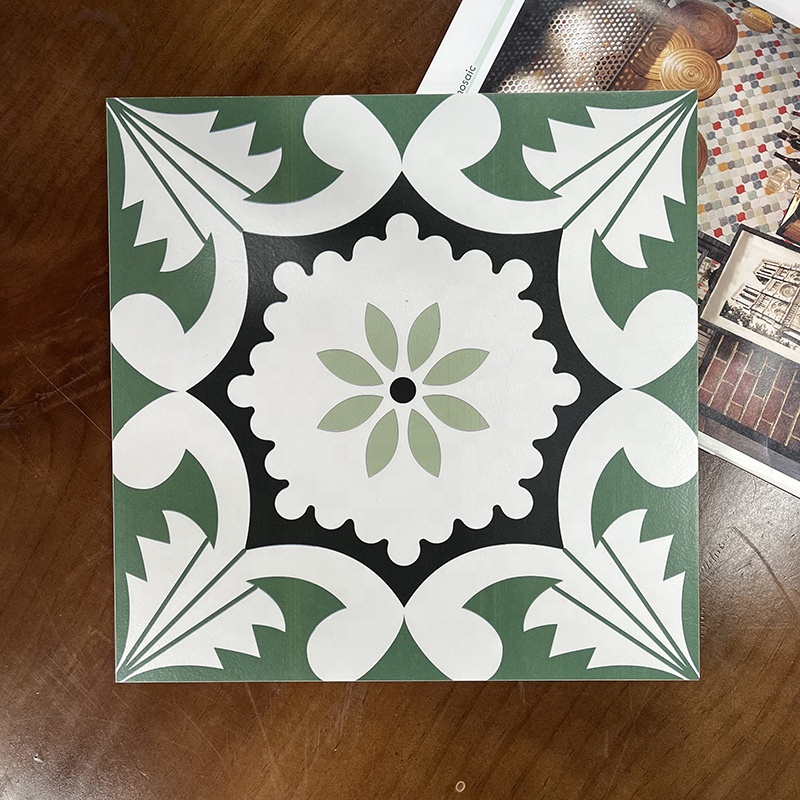 300X300 MM Small Moroccan Style Restaurant Kitchen Bathroom Balcony Wall and Floor Decorative Tiles