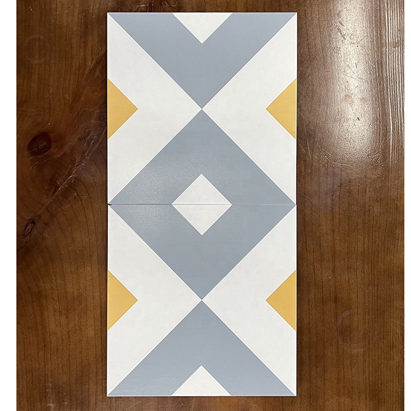 Interior 300 X 300 Colorful Pattern Non Slip Matt Glazed Porcelain Ceramic 3D Art Wall and Floor Tiles