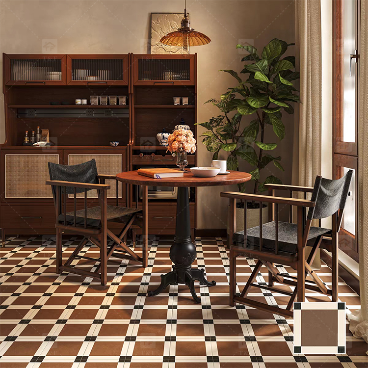 Interior 300 X 300 Colorful Pattern Non Slip Matt Glazed Porcelain Ceramic 3D Art Wall and Floor Tiles