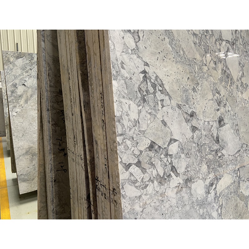 Italian Interior Wall Floor Decoration Grey Marble Big Slabs Polished Slate Natural Marble Stone