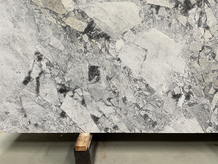 Italian Interior Wall Floor Decoration Grey Marble Big Slabs Polished Slate Natural Marble Stone