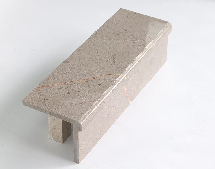 Modern Interior Villa Hotel Home Decoration Natural Marble Stair Tread Staircase