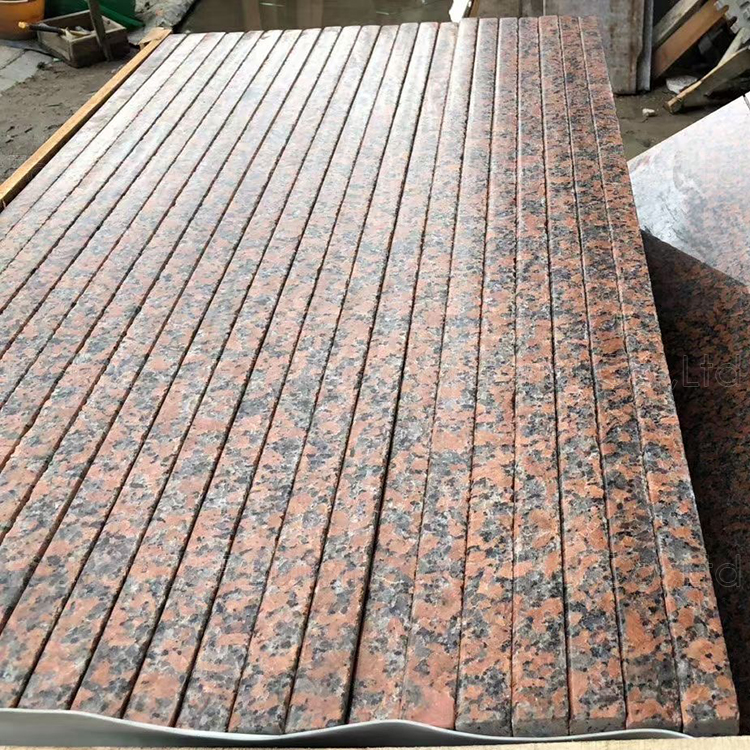 Wholesale Chinese Balmoral Maple Red Granite Natural Marble Stone Floor Stairs Polished Granite Slab