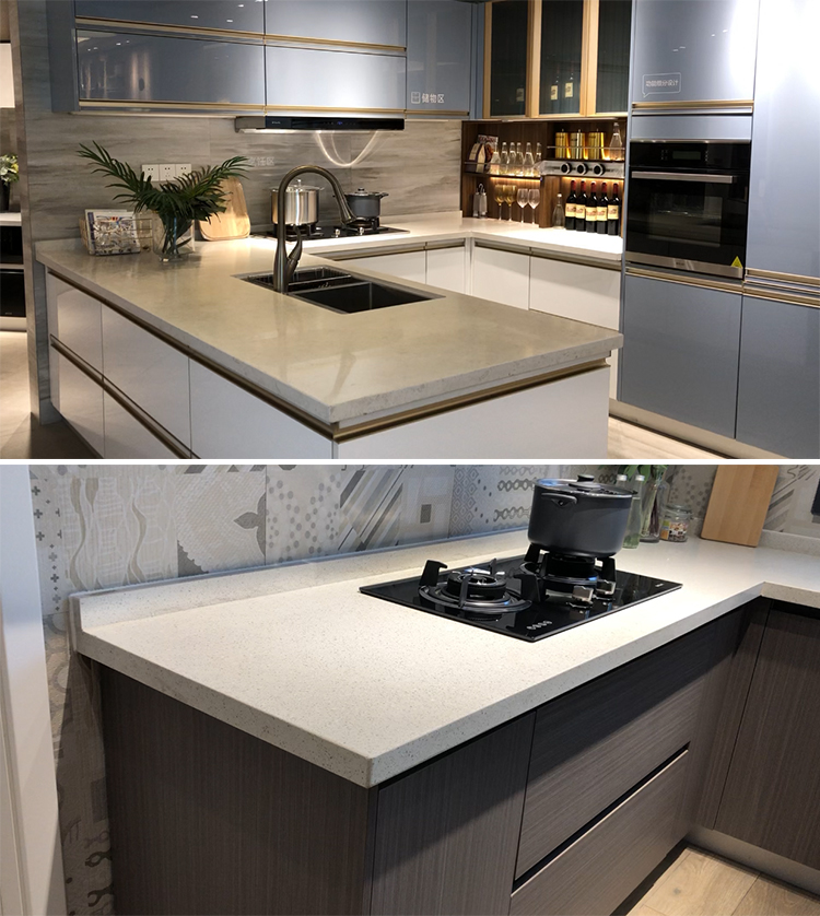 3200x1600 Calacatta White Polished Surface Bookmarked Artificial Quartz Natural Marble Stone Countertop Slabs
