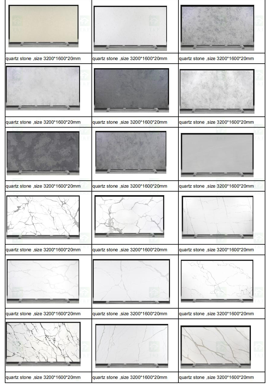 3200x1600 Calacatta White Polished Surface Bookmarked Artificial Quartz Natural Marble Stone Countertop Slabs