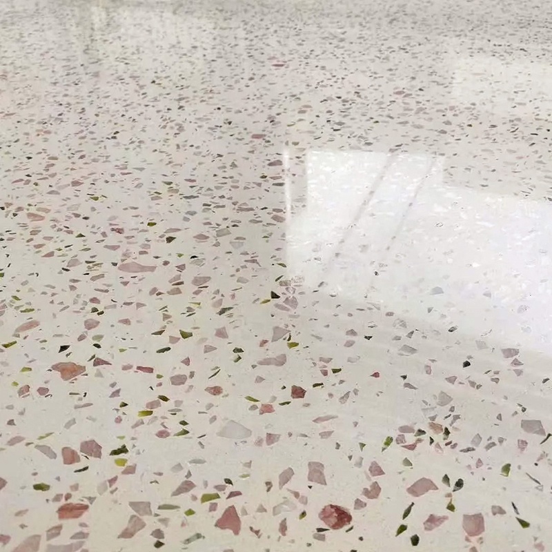 High Quality Full Polished Home Decorative Terrazzo Countertop Flooring Tile for Home Decoration