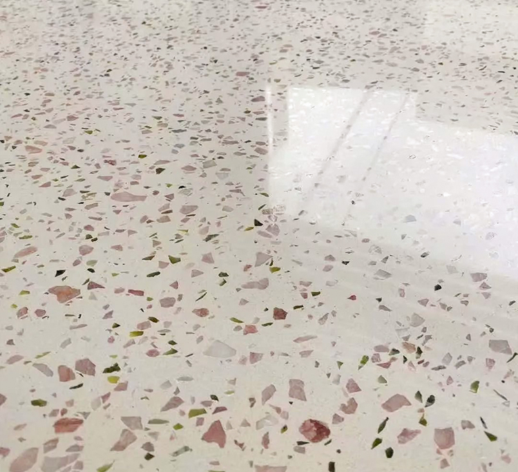 High Quality Full Polished Home Decorative Terrazzo Countertop Flooring Tile for Home Decoration