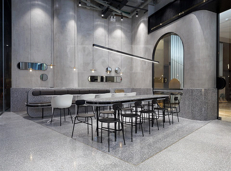 Chinese Colorful Crystal Composite Vanity Counter Table Top Granite Artificial Quartz Stone