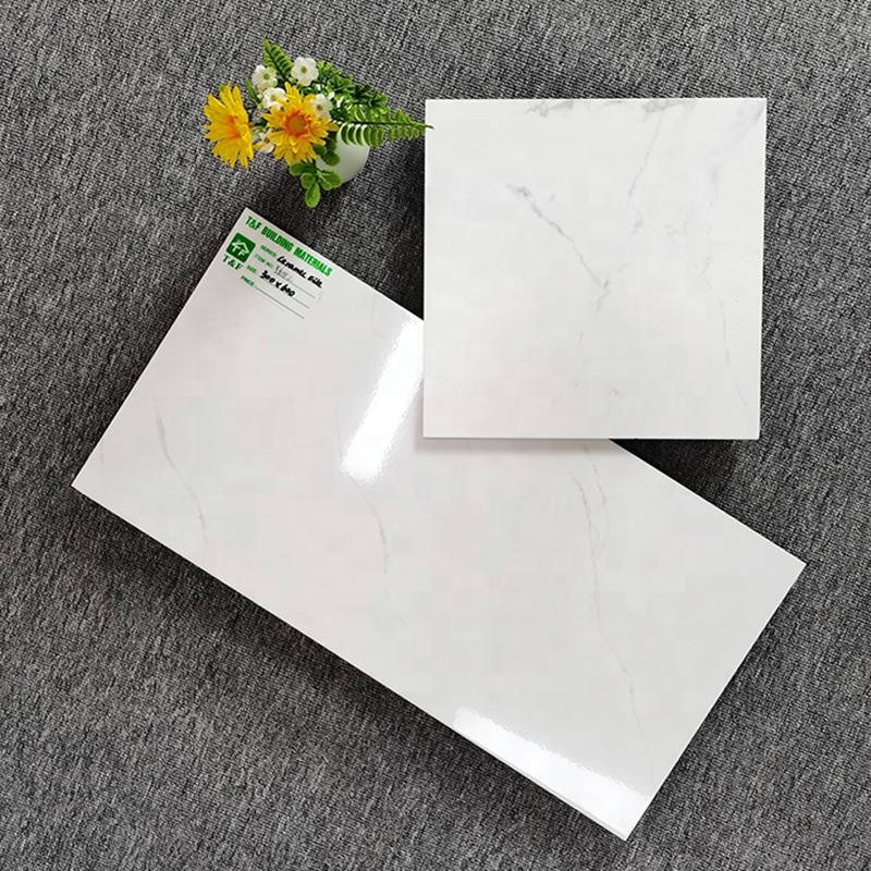 High Quality China Guangdong Hotel Kitchen Bathroom Toilet White Ceramic Wall and Floor Tiles