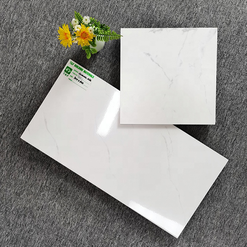 Hot Sale 300x600 Gloss Carrara White Bathroom Kitchen Bedroom Living Room Ceramic Wall Tiles