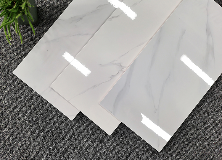 Hot Sale 300x600 Gloss Carrara White Bathroom Kitchen Bedroom Living Room Ceramic Wall Tiles