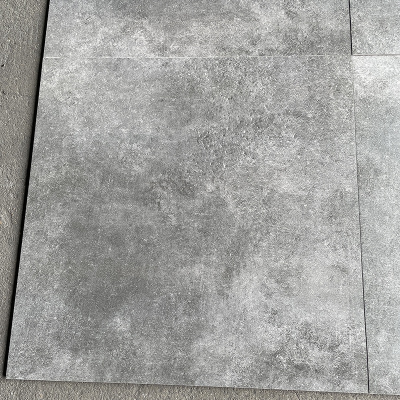 Matt 600x600 60x60cm Anti Slip Concrete Look Porcelain Rustic Floor Ceramic Cement Tiles