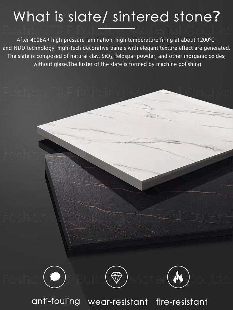 Factory Supply Modern Hotel Marble Sintered Stone Basin Sink Wood Cabinet Smart LED Mirror Bathroom Vanity