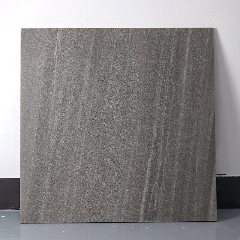 Industrial Style Non Skid Gray Matt Porcelain Porcelanite 600*600 Indoor Outdoor Rustic Floor Tiles