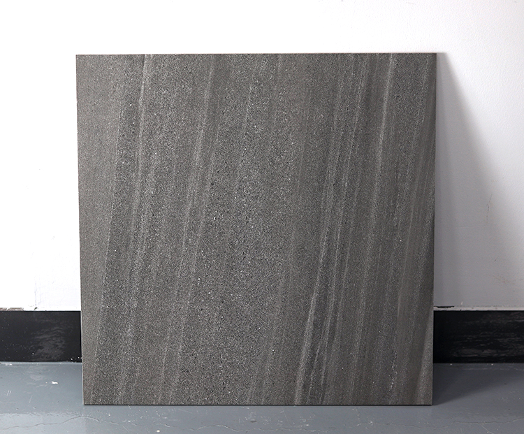 Industrial Style Non Skid Gray Matt Porcelain Porcelanite 600*600 Indoor Outdoor Rustic Floor Tiles