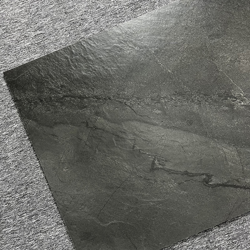 600x1200 Dark Black Gray Cement Rough Matt Finish Surface Outdoor Flooring Wall Porcelain Rustic Tiles