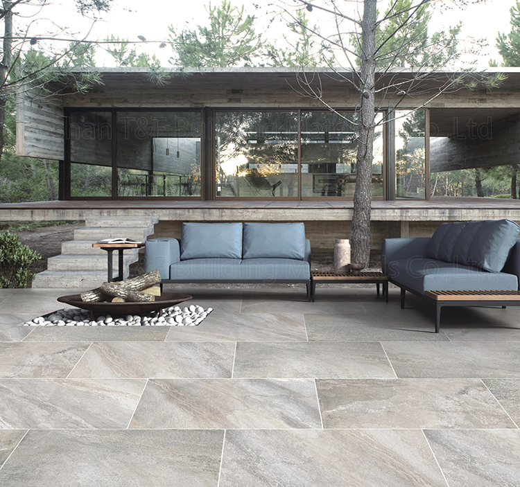 600x1200 Dark Black Gray Cement Rough Matt Finish Surface Outdoor Flooring Wall Porcelain Rustic Tiles