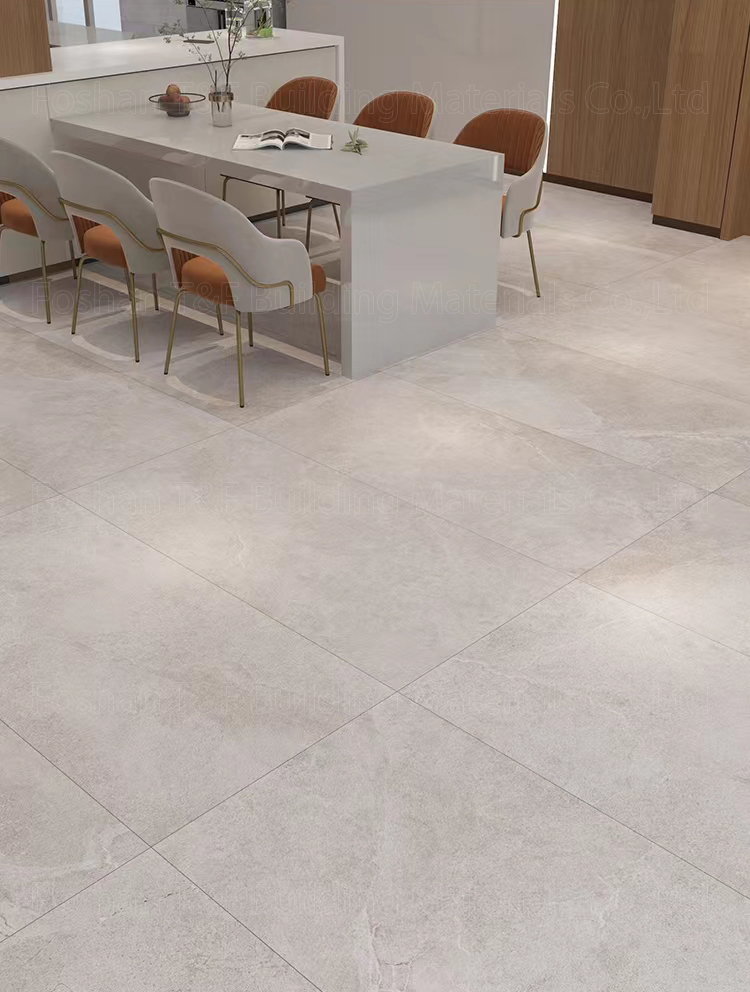 600x1200 Dark Black Gray Cement Rough Matt Finish Surface Outdoor Flooring Wall Porcelain Rustic Tiles
