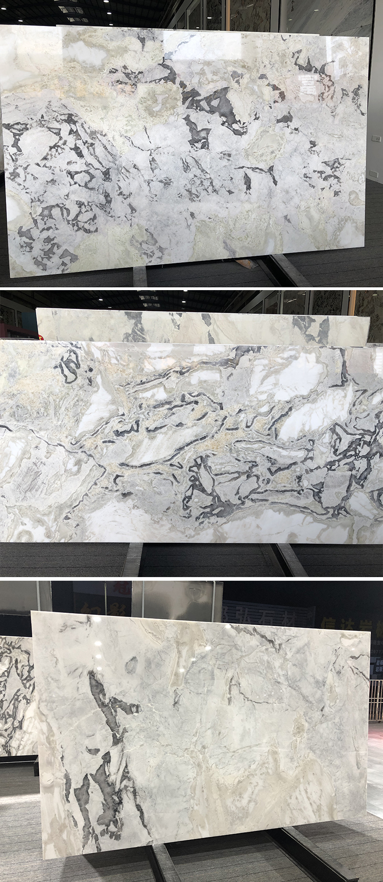 Hot Sale Imported Luxurious Brazil Pierre Naturel Wall Panel Table Countertop Green Marble Slab Tile