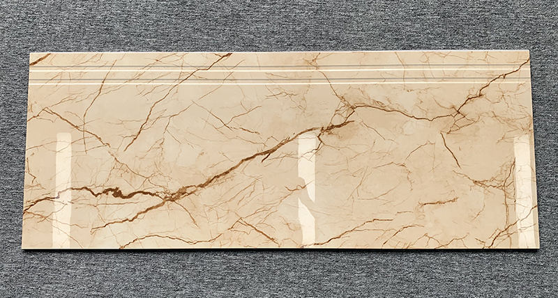 Interior 1200x300x170 Non Slip Marble Look Porcelain Stairs Design Tiles Staircase Steps Tiles