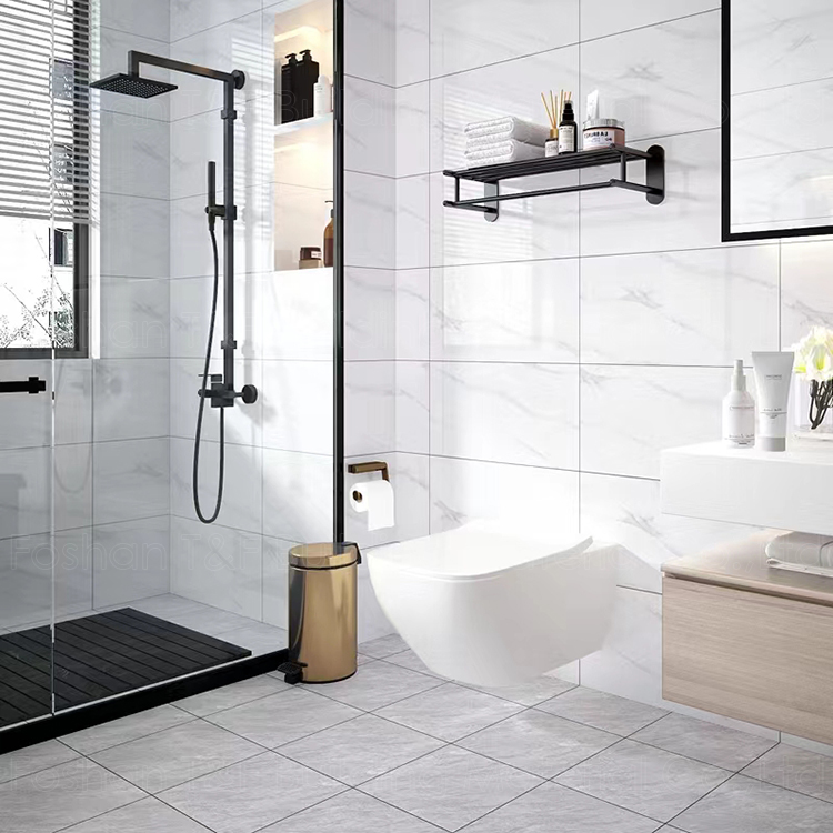 Best Price 300x300mm Non Slip Porcelain Matte Carrara White Kitchen and Bath Room Floor Tiles