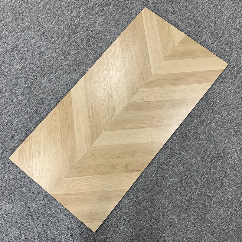 Foshan 600x1200mm Wood Look Ceramic Non Slip Glazed Porcelain Rustic Wooden Floor Tile