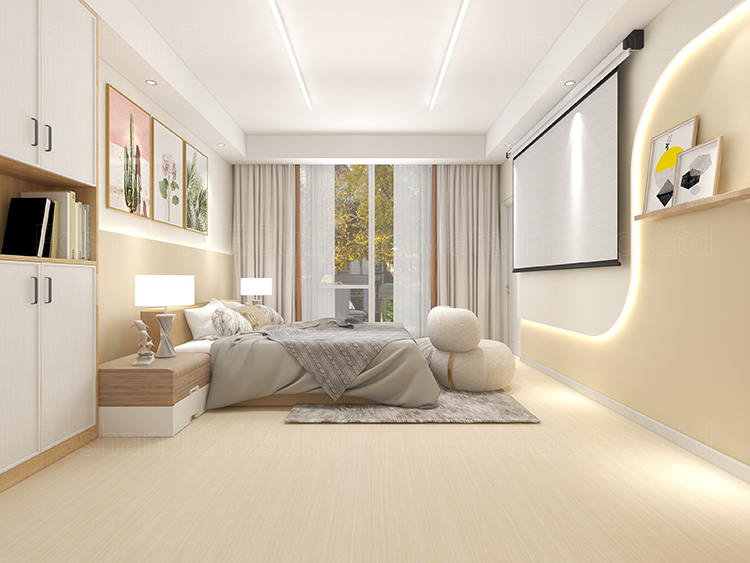 Foshan 600x1200mm Wood Look Ceramic Non Slip Glazed Porcelain Rustic Wooden Floor Tile