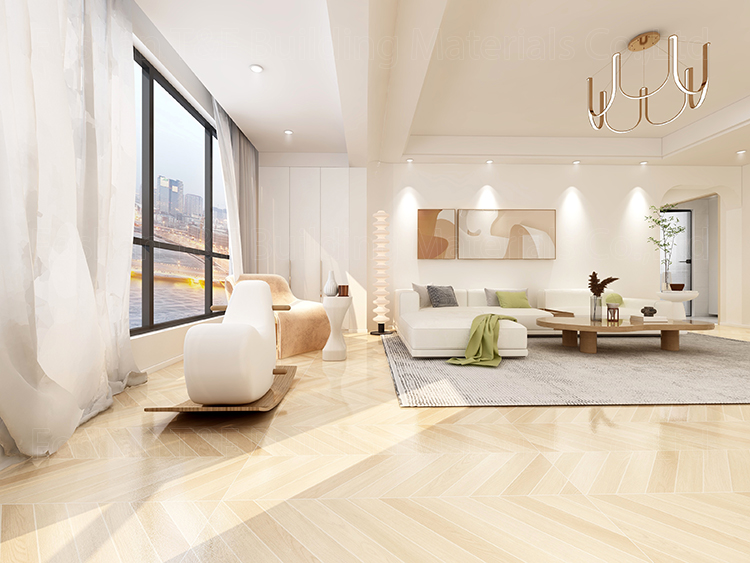 House Interior Design 600x1200mm Ceramic Brown Wood Tiles for House Porcelain Tile Wooden