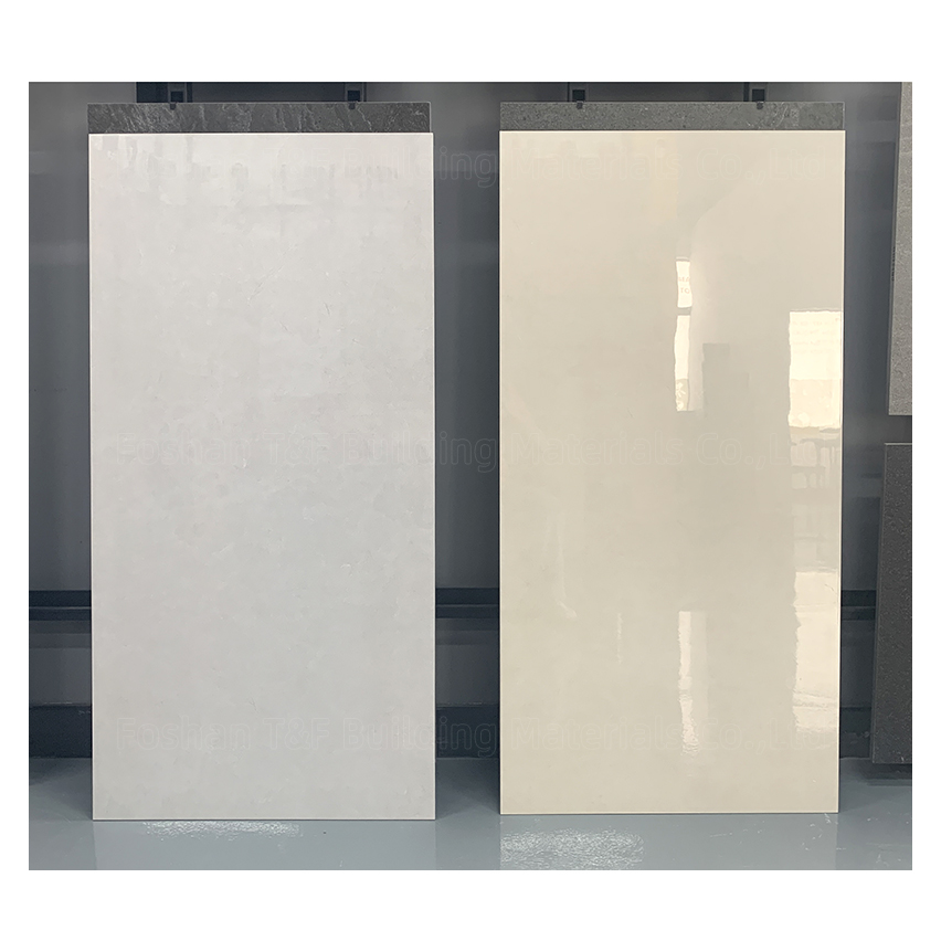Indoor Flooring 600x1200 Pisos Porcelanato Carrelage Glossy Glazed Polished Porcelain Wall Floor Marble Tile