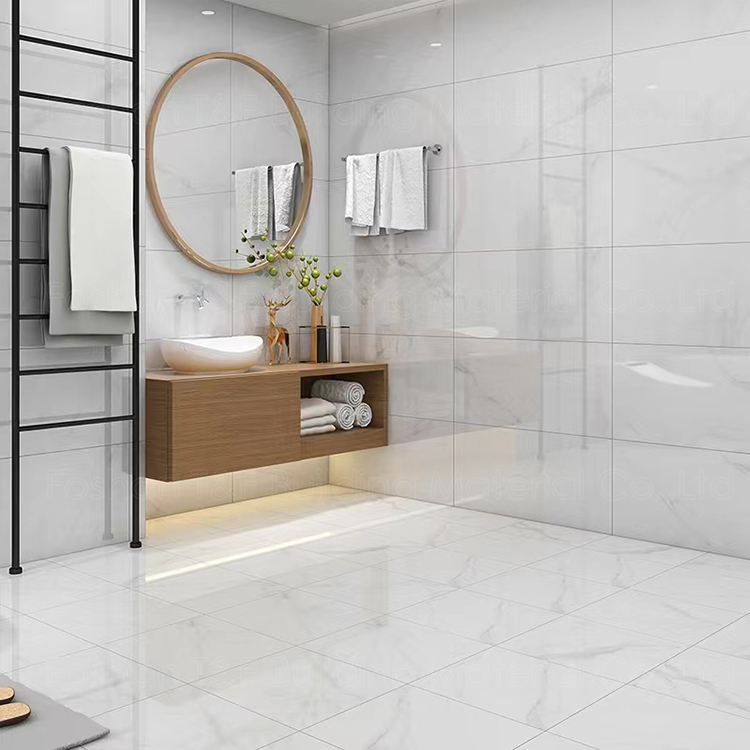 30 X 30 cm Matte Cement Grey Grid Pattern Porcelain Rustic Wall Ceramics Bathroom Floor Tile