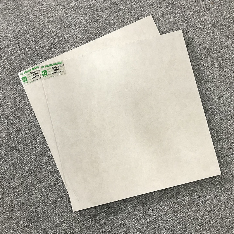 60x60cm for Living Room Flooring Ceramic Cement Concrete Looking Porcelain Rustic Tile