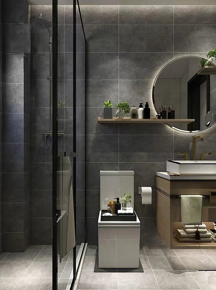 New Style Living Room Tile for Floor 60x60 Non-Slip Matte Porcelain Rustic Floor Tiles