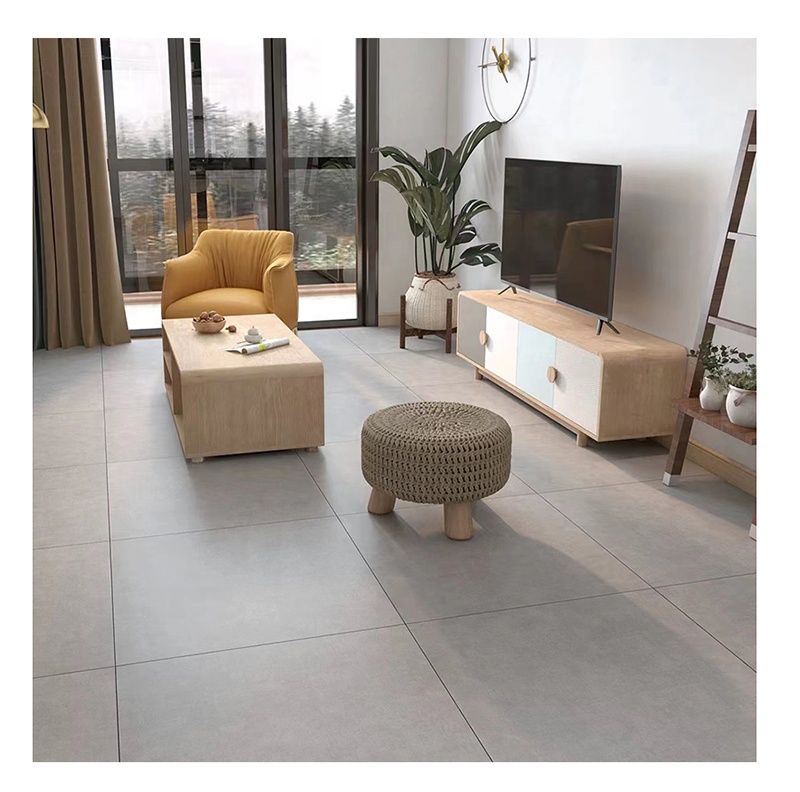 Fashion Grey Tile for Floor 60x60  Porcelain Non Slip Industrial Tile for Wall Floor Tile