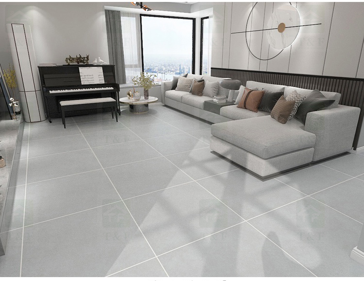 Fashion Grey Tile for Floor 60x60  Porcelain Non Slip Industrial Tile for Wall Floor Tile