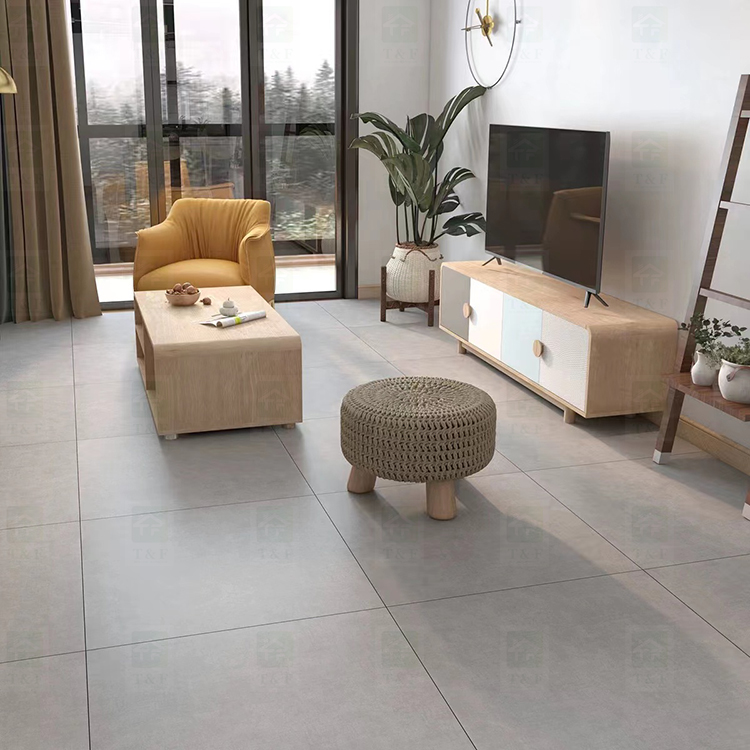 Fashion Grey Tile for Floor 60x60  Porcelain Non Slip Industrial Tile for Wall Floor Tile