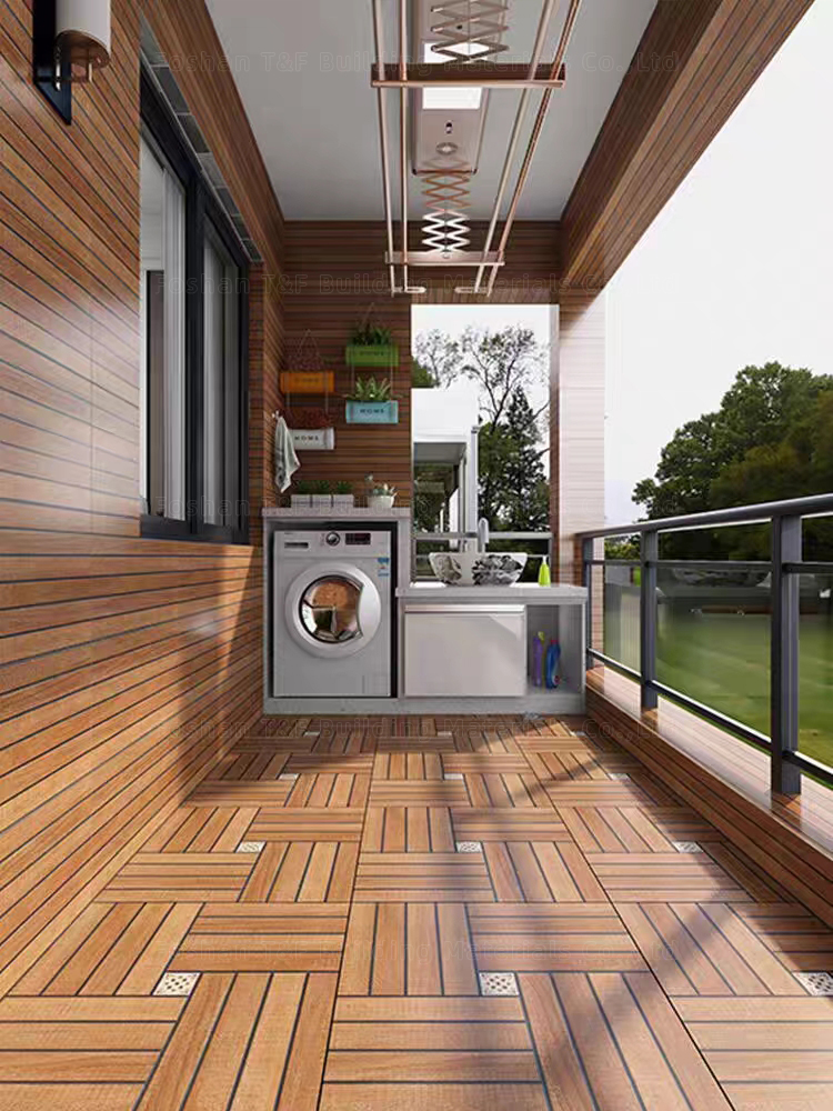 Matt Outdoor Porcelain Wooden Tiles for Balcony Terrace Floor Wood Looking Outdoor Porcelain Wall Tile