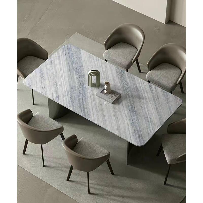 Brazil Luxury Crystal Blue Natural Marble Floor Countertop Stone Wall Big Polished Quartzite Granite Slab Tile
