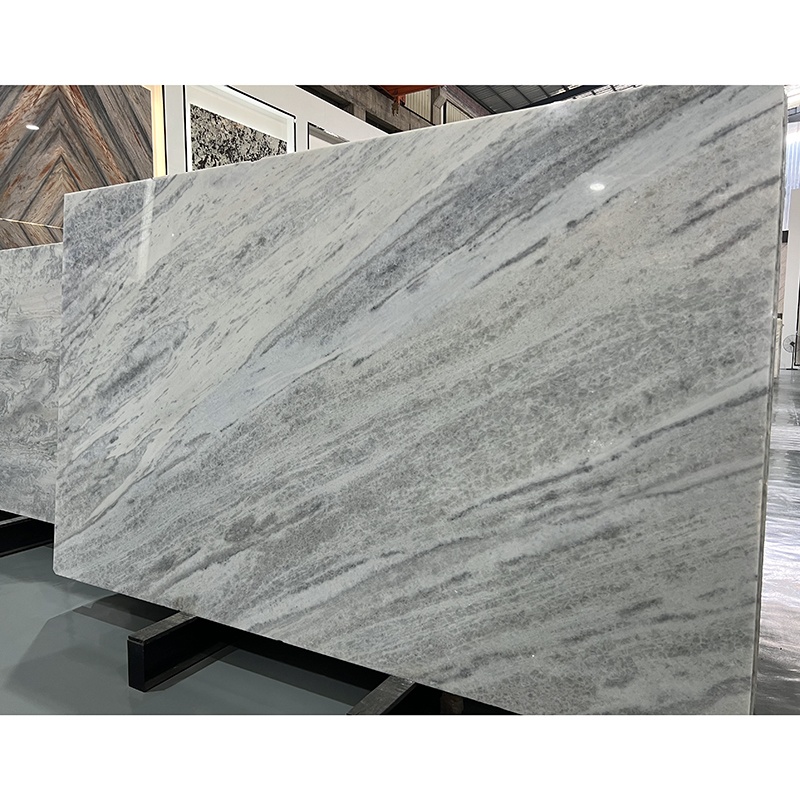 Brazil Luxury Crystal Blue Natural Marble Floor Countertop Stone Wall Big Polished Quartzite Granite Slab Tile