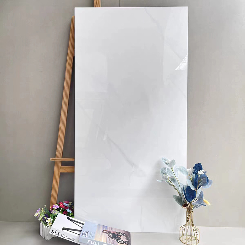 600*1200 750x1500 Gloss Porcelain Polished Glazed Gold Vein White Floor Wall Marble Look Slab Tiles
