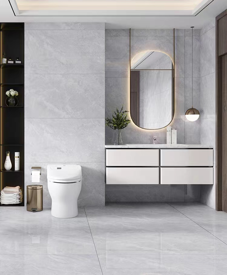 600*600mm Grey Ceramic Porcelain Marble Polished Glazed Wall Floor 60x60 Tiles for Floor
