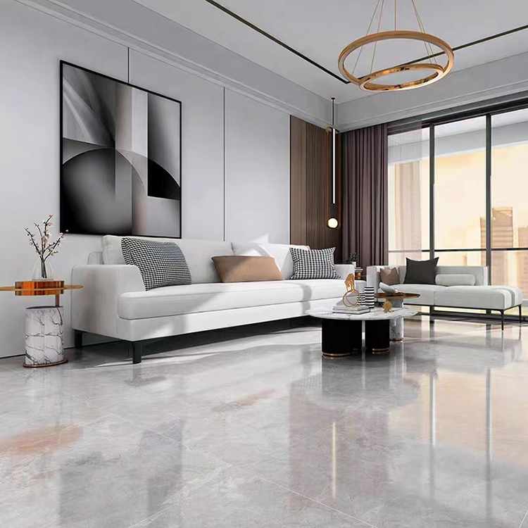600*600mm Grey Ceramic Porcelain Marble Polished Glazed Wall Floor 60x60 Tiles for Floor