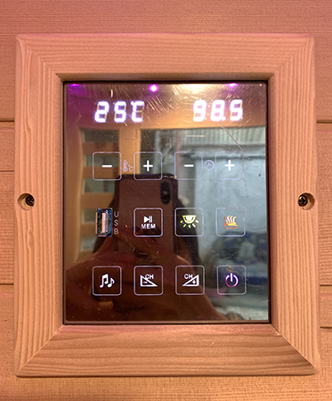 Customized 1-2 Person Far Infrared Sauna Room With Smart Control Panel Traditional Indoor Wooden Sauna Hammam