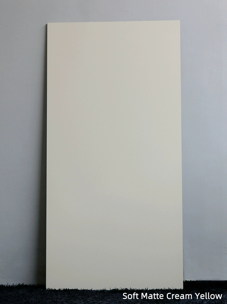 Large 600*1200 750*1500 900*1800 Matte Glazed Finished Porcelain Plain White Cement Rustic Floor Tile