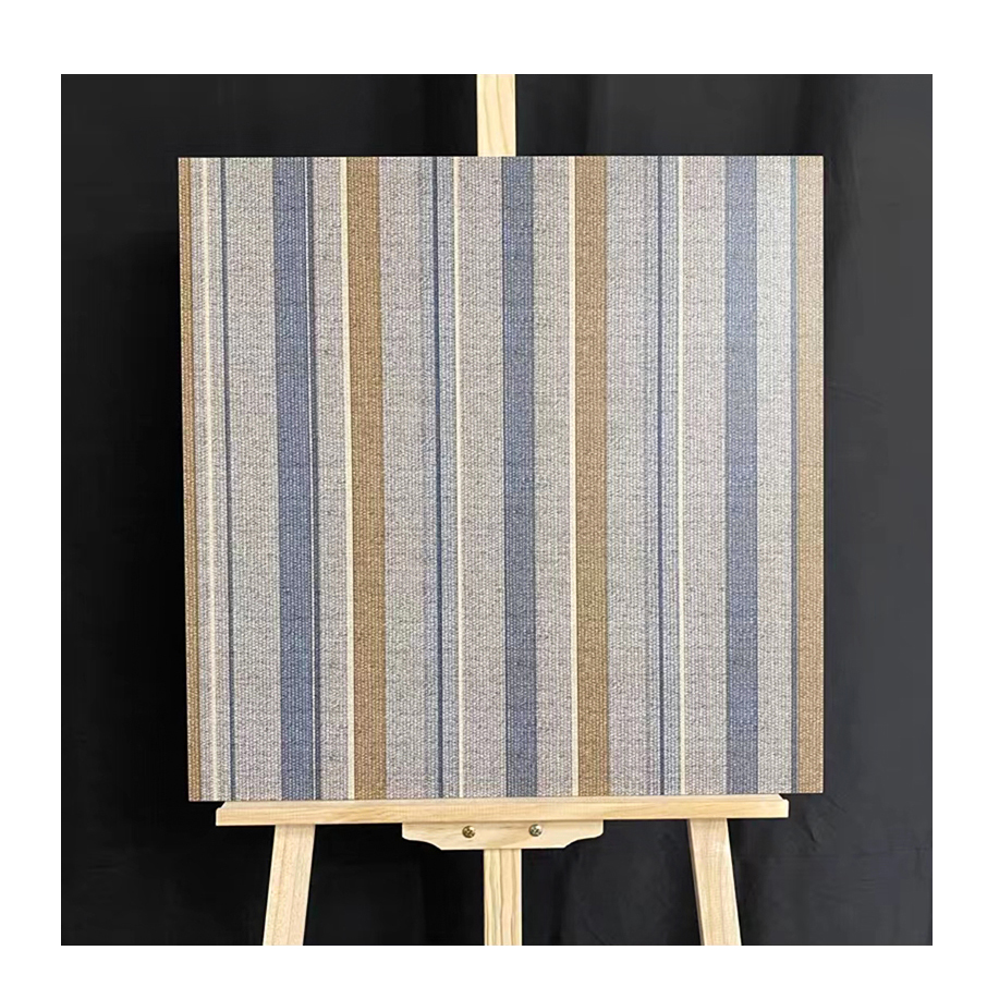 Porcelain Glazed 60x60 600x600 House Home Hotel Office Carpet Fabric Pattern Look Ceramic Floor Tiles for Indoors