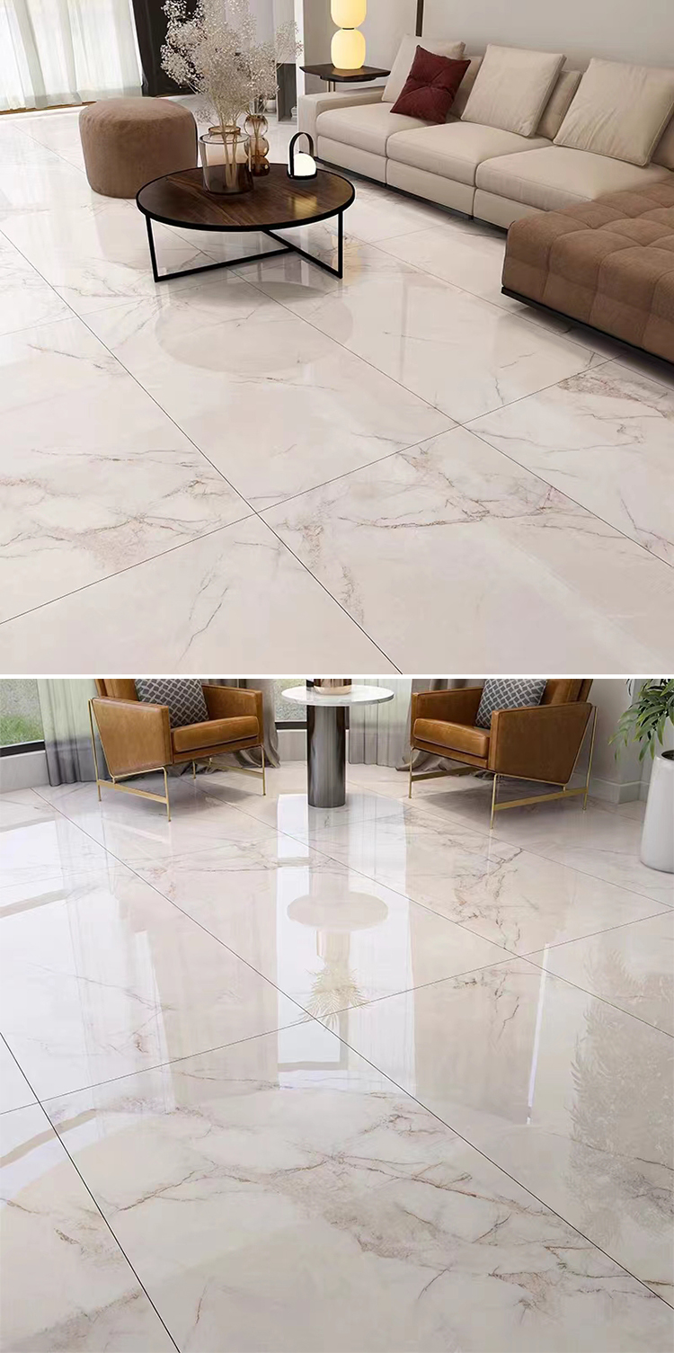 New 750x1500 mm Luxury Modern Pattern Polished Porcelain Slab Marble Floor Tile for Interior Home Decoration