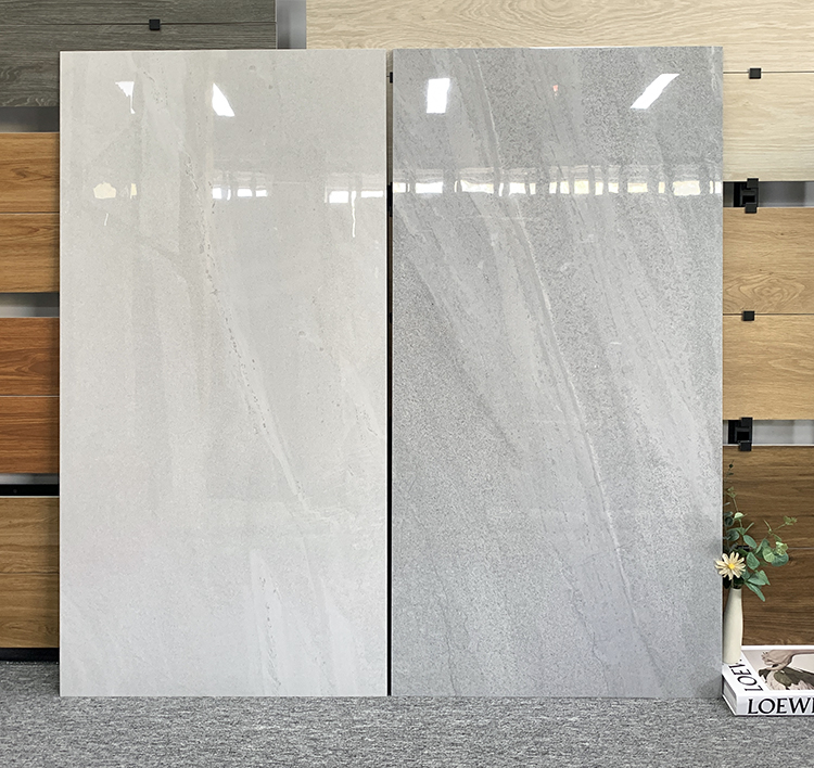 Latest Design 24x24 24x48 Modern Gray Floor Ceramic Tile for Floor 60x60 Marble-look Porcelain Wall Tiles