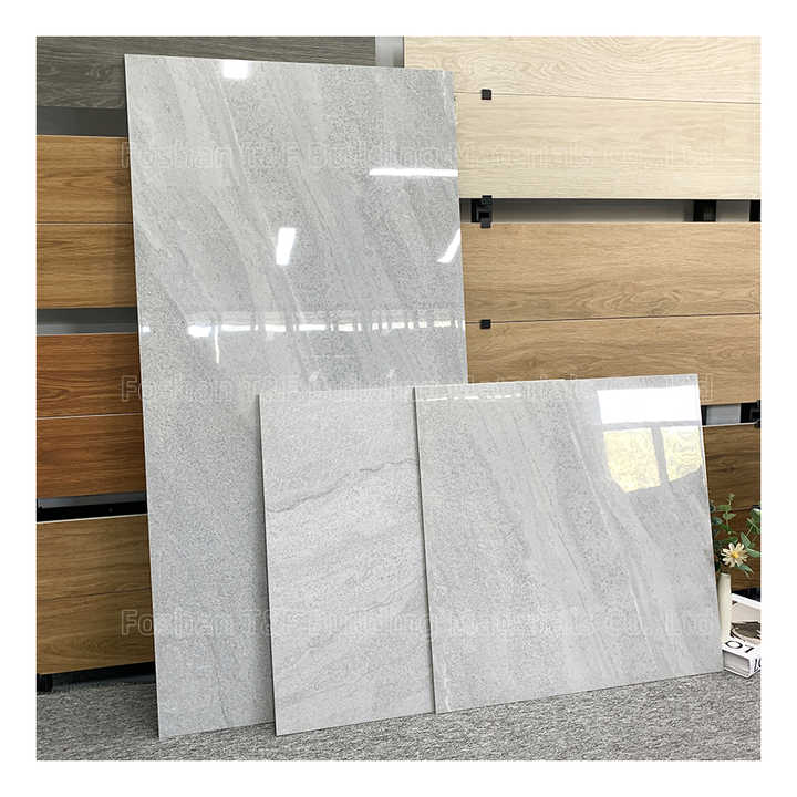 Latest Design 24x24 24x48 Modern Gray Floor Ceramic Tile for Floor 60x60 Marble-look Porcelain Wall Tiles