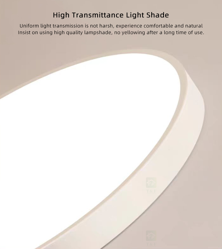 Indoor Home Round Shape Modern Living Room Led Lamps Lighting for Bedroom Lights Ceiling